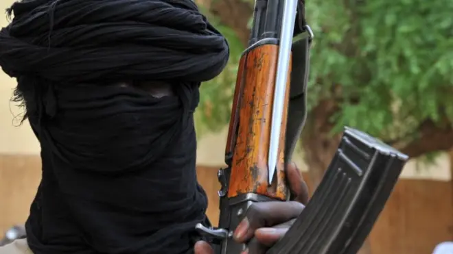 Islamist fighter in Mali (file photo)