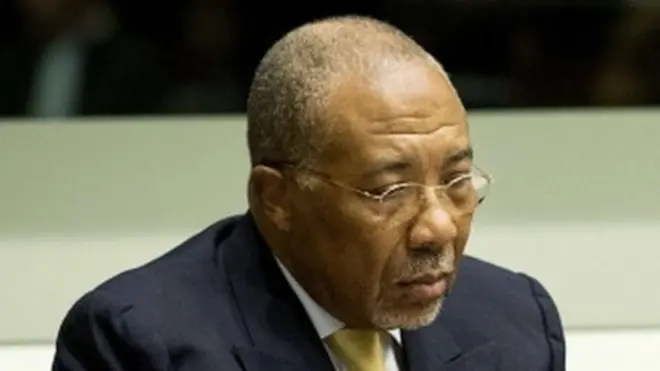 Charles Taylor in court on September 26 2013