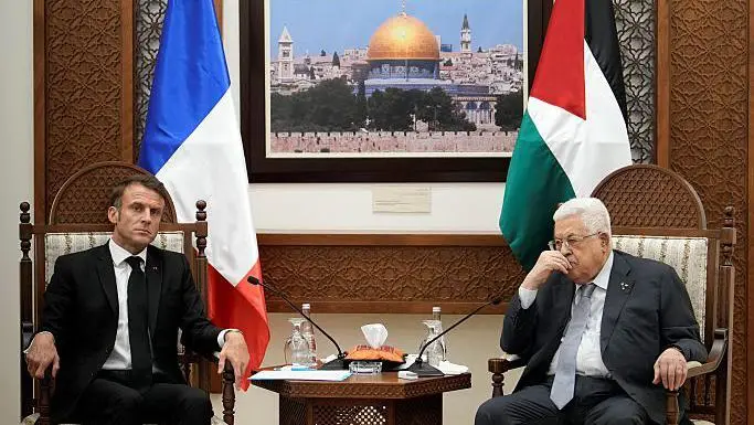 فرنسا تعلن أنها ستعترف بفلسطين كدولة، وواشنطن تقول إنَّ ردَّ حماس يشي 