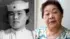 Teruko Ueno as a nurse at Hiroshima Red Cross Hospital a few years after the dropping of the atomic bomb (left) and Teruko seen in 2015 (right)