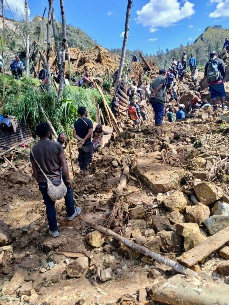 deslizamiento Papúa Nueva Guinea