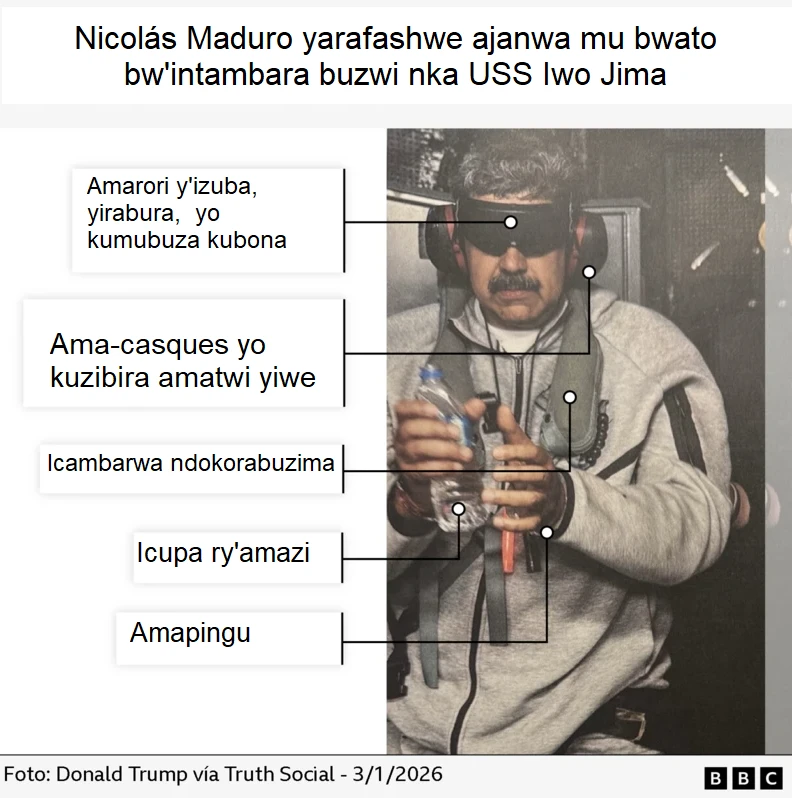 ¿Por qué a Maduro le vendaron los ojos y lo ensordecieron cuando lo arrestaron? ¿Por qué a Maduro le vendaron los ojos y lo ensordecieron cuando lo arrestaron?