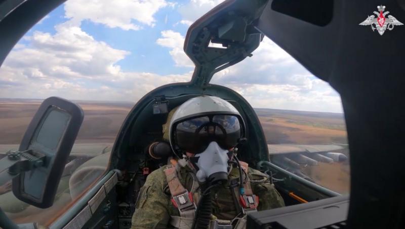 Пілот російського Грача Су-25