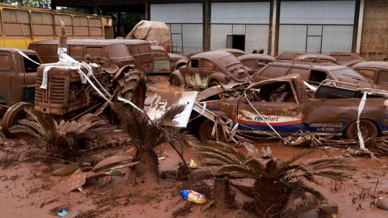 inundaciones en el sur de Brasil