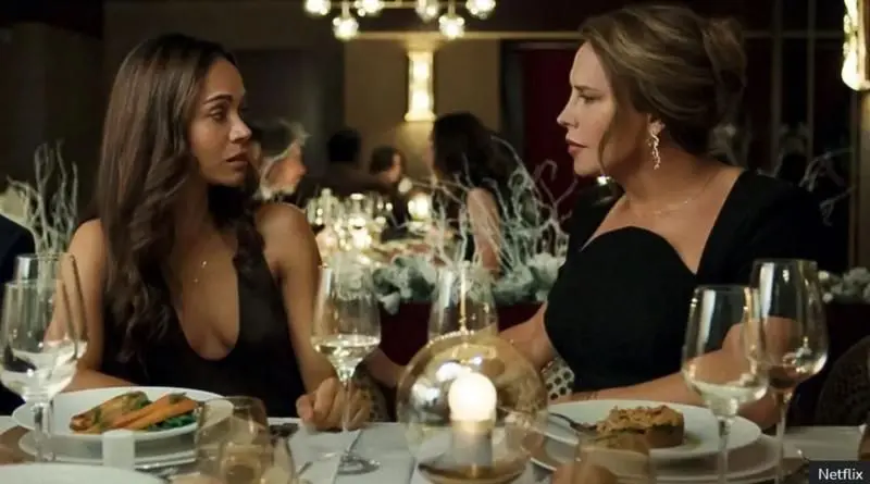 Zoe Saldaña and Karla Sofía Gascón in 'In Search of ‌Emilia Perez'