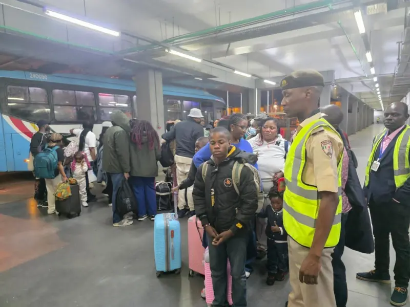 Returnees from South Africa