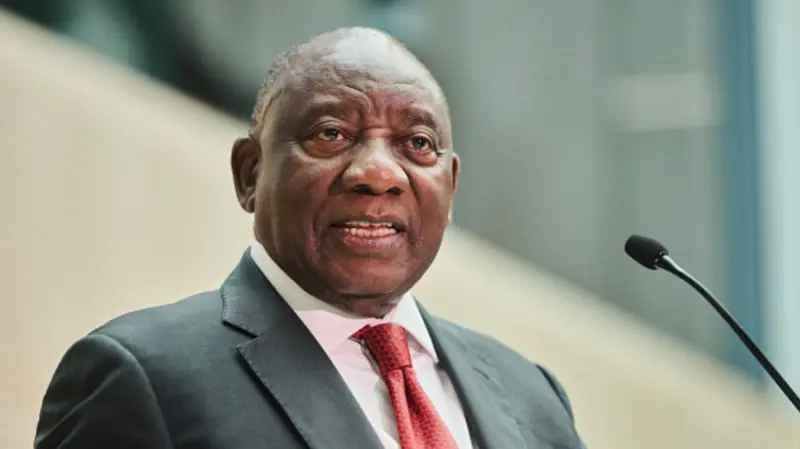 South Africa President Cyril Ramaphosa