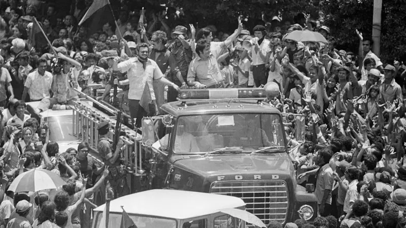 Hace 40 años triunfó la Revolución Sandinista que sacó del poder a Anastasio Somoza Debayle.