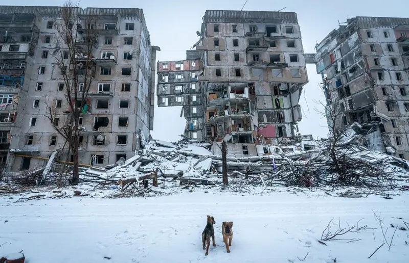 зруйноване місто