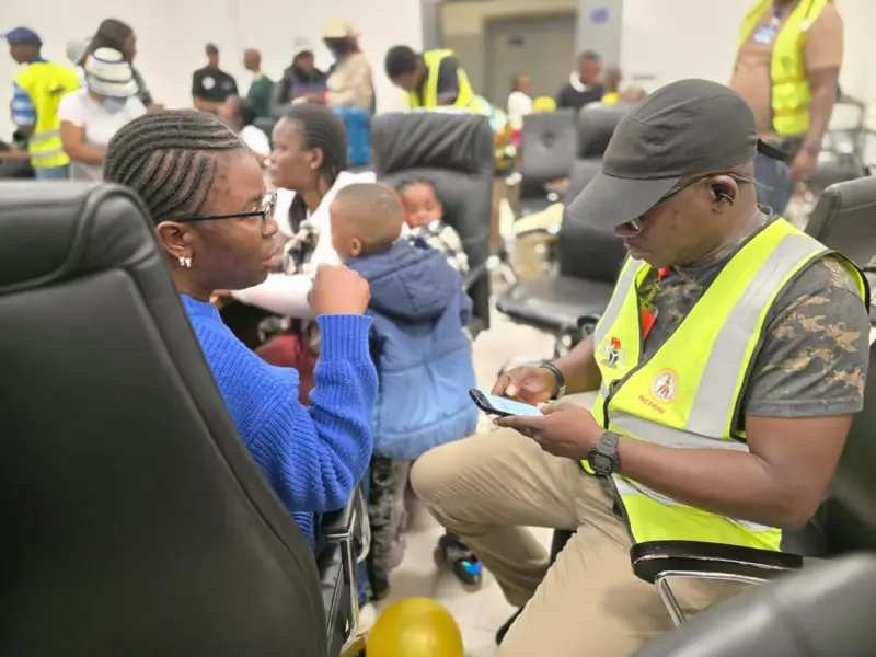 Returnees from South Africa