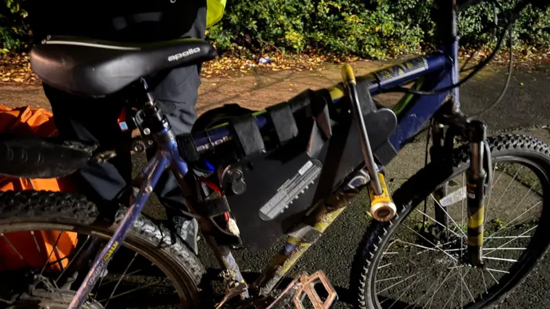 Incautan bicicleta eléctrica capaz de alcanzar 100 mph