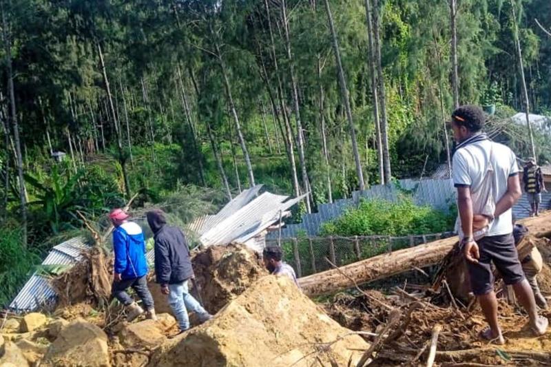 deslizamiento Papúa Nueva Guinea