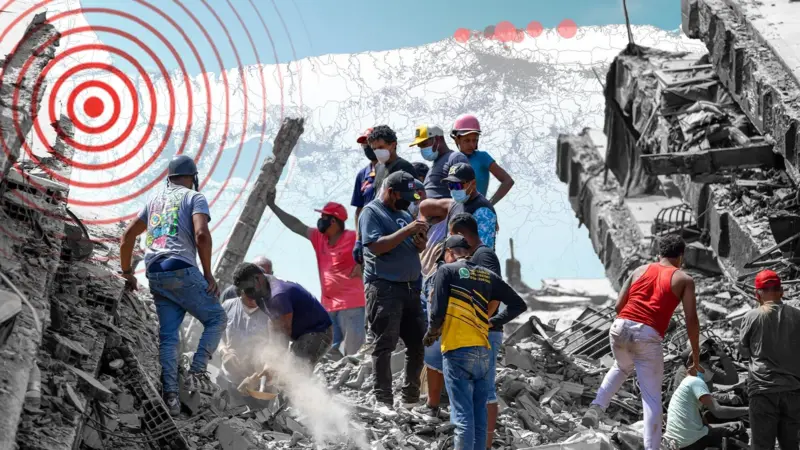 El mapa satelital que muestra la magnitud de la destrucción en La Guaira, la zona más afectada por los terremotos de Venezuela El mapa satelital que muestra la magnitud de la destrucción en La Guaira, la zona más afectada por los terremotos de Venezuela