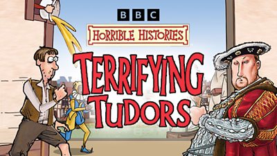 Horrible Histories Terrifying Tudors Endless runner game BBC