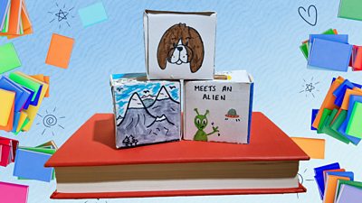 DIY Literacy: Story Cubes (LIBRARY MAKE) 