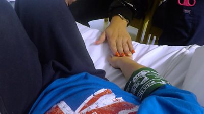 Taking A Blood Sample Cbbc c Taking A Blood Sample Cbbc c