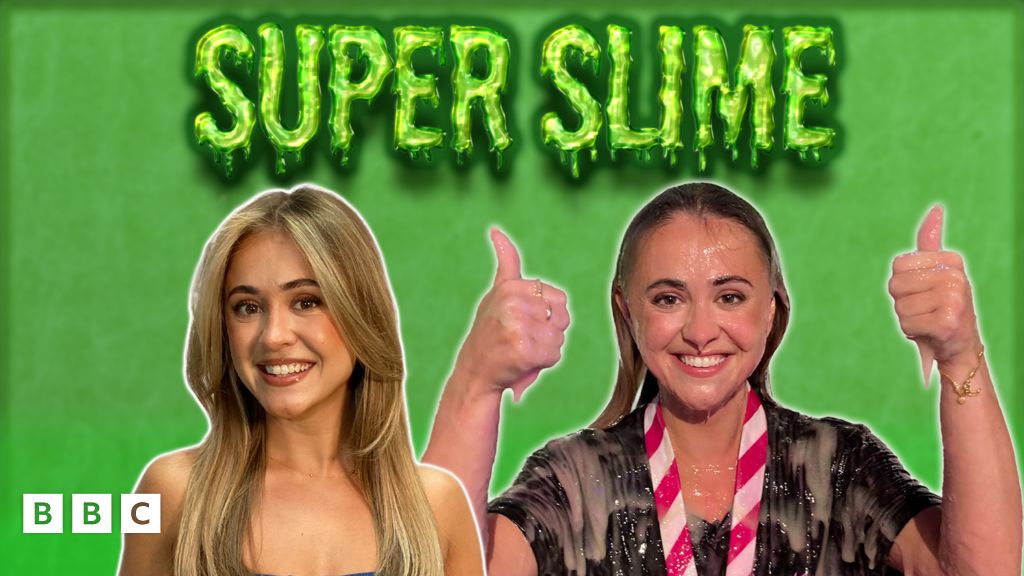 Nat O'Leary gets Super Slimed! - CBBC