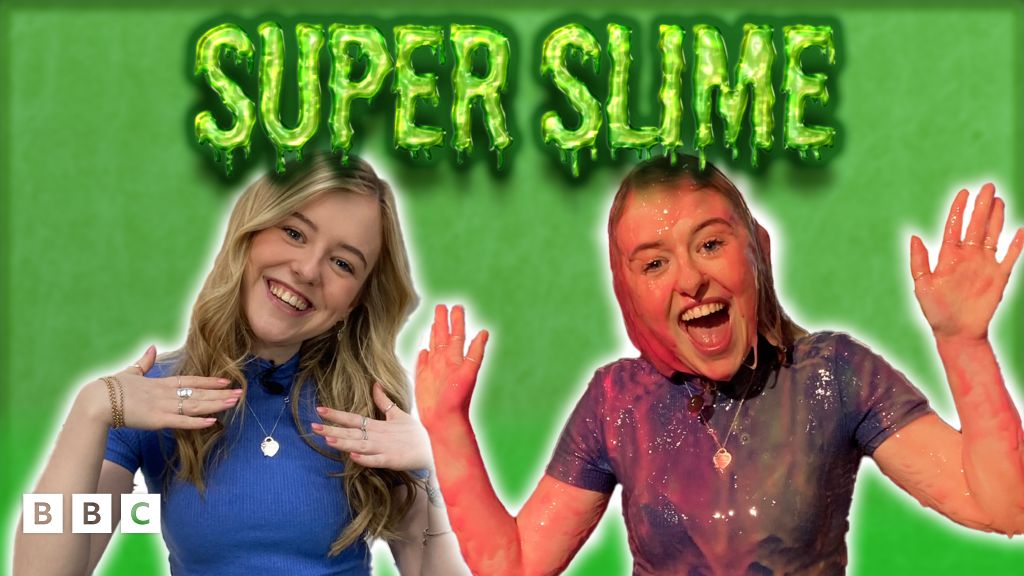 Harriet Bibby Gets Super Slimed Cbbc