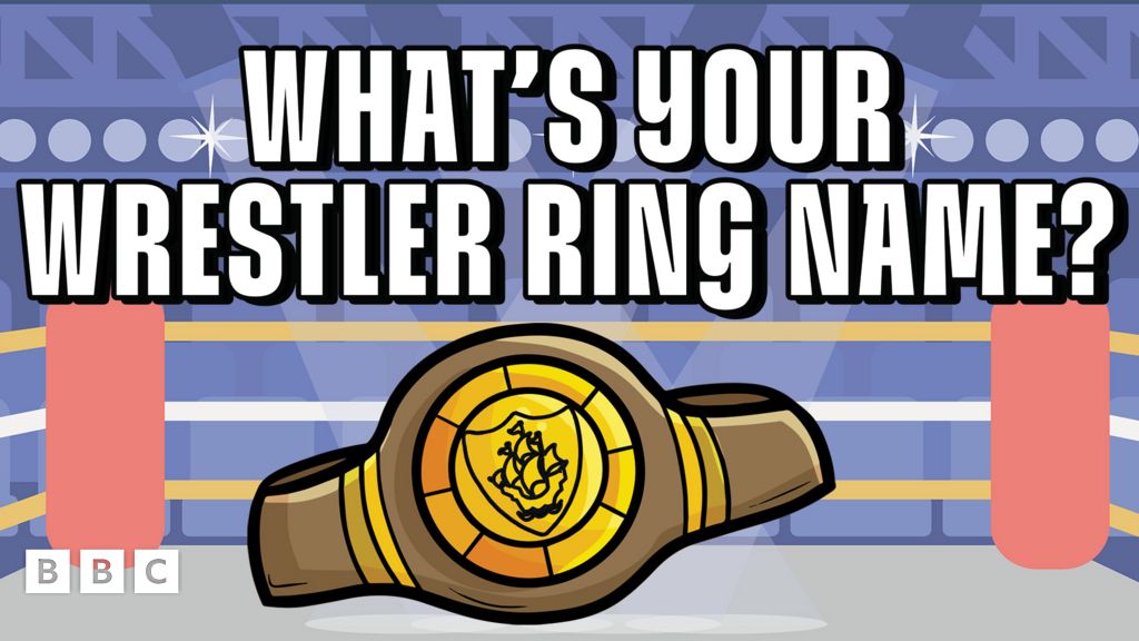 What's your WWE wrestler ring name? CBBC