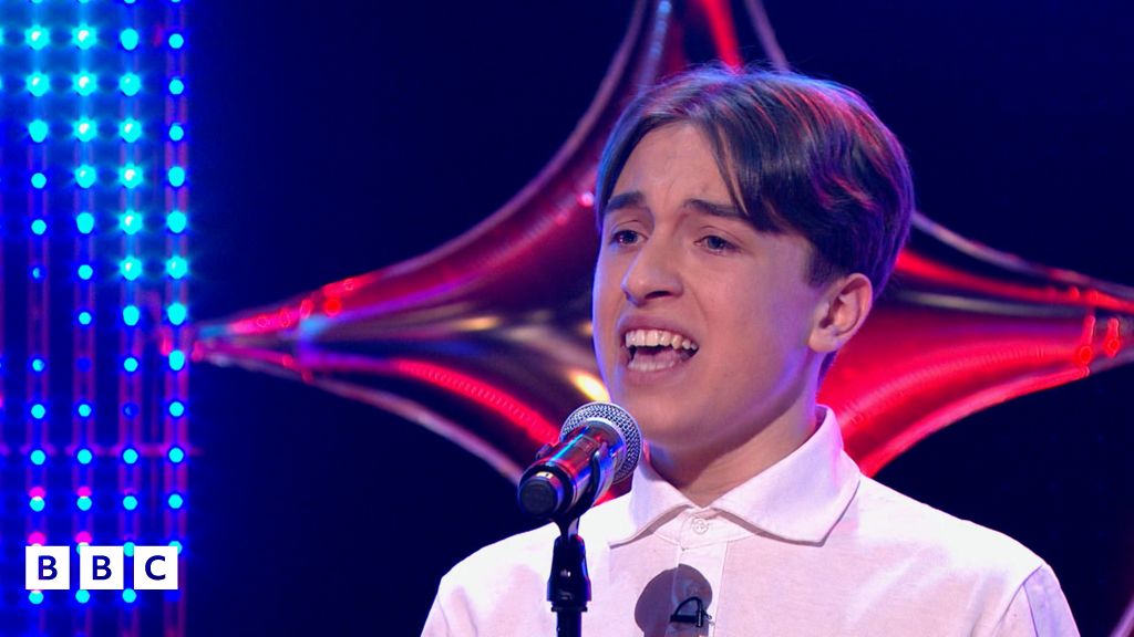Evan performs Piece by Piece - CBBC