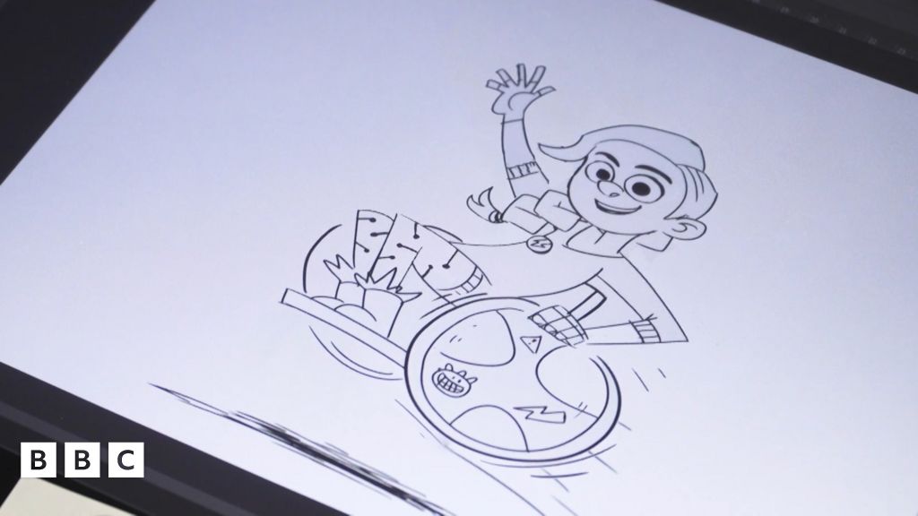 How to draw Rubi CBBC