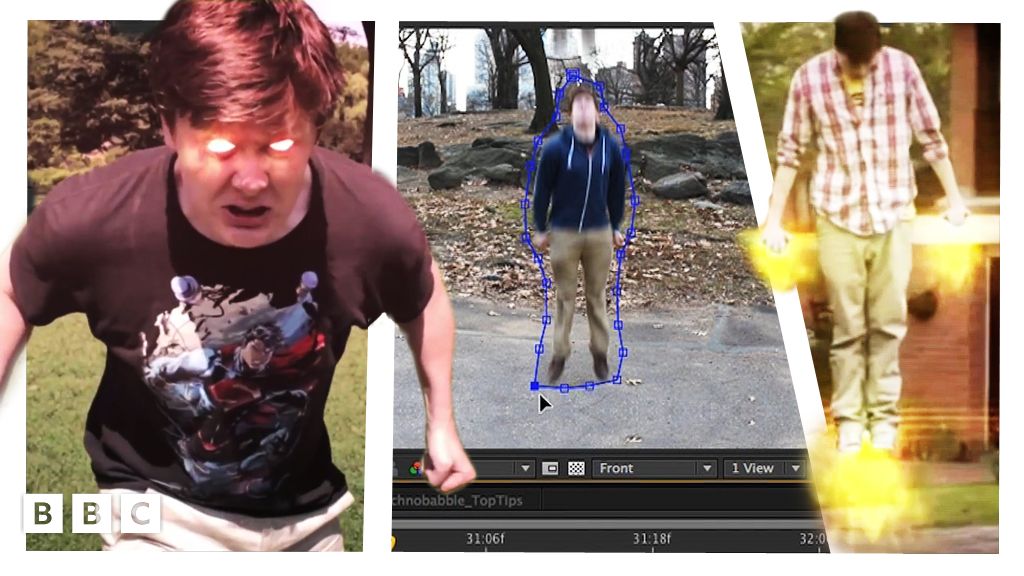 How to create superhero special effects CBBC