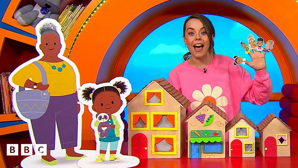 JoJo & Gran Gran finger puppet song - CBeebies