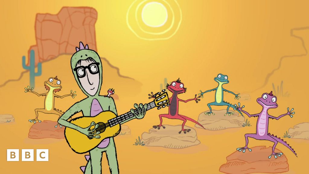 Nick Cope's Popcast - Lizard Song - CBeebies