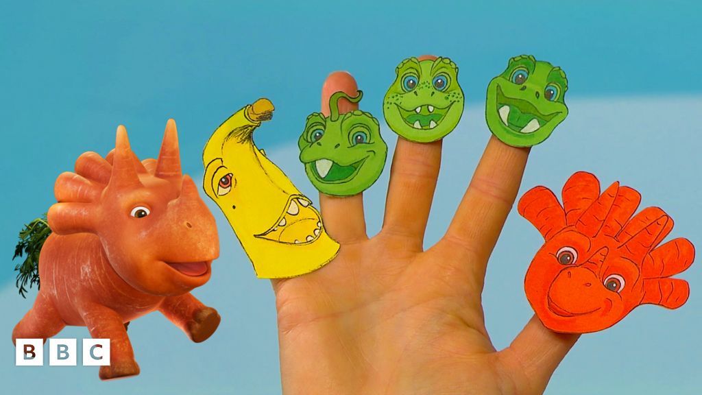 Vegesaurs finger puppet song CBeebies