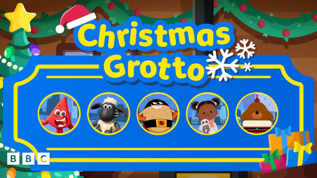 CBeebies Christmas Grotto game - CBeebies