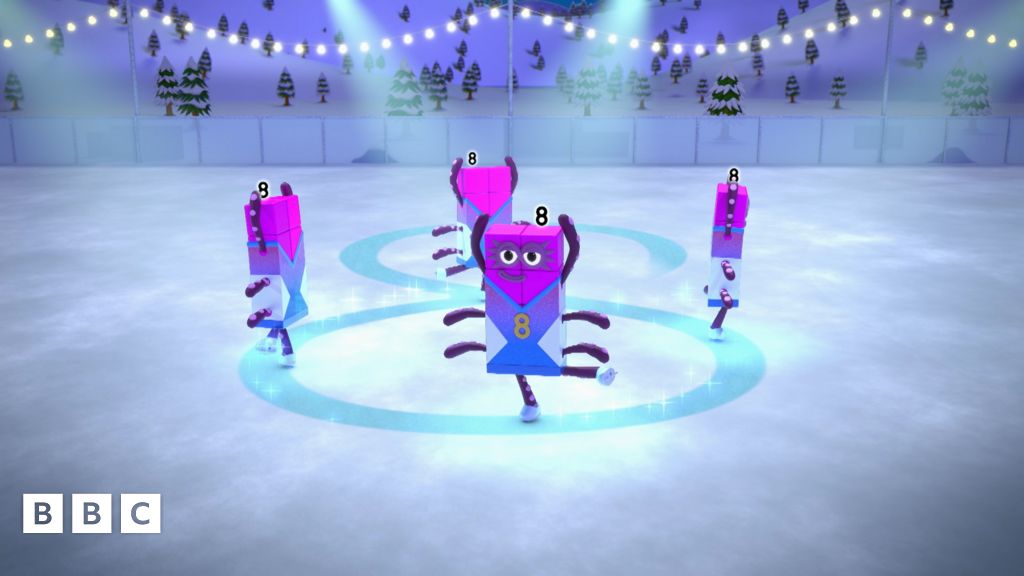 Numberblocks on Ice - CBeebies