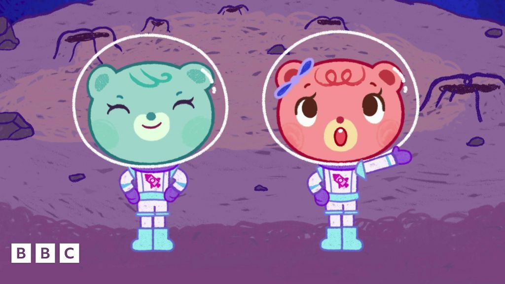Tish and Tash explore space - CBeebies