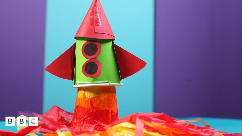 Paper Cup Rocket - CBeebies