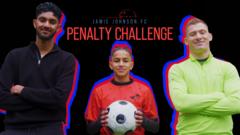 The JJFC penalty challenge with Andrew Henderson