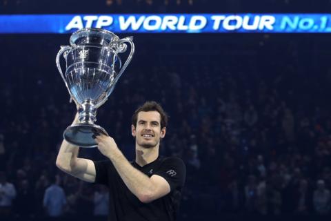 Andy Murray wins the ATP World Tour finals