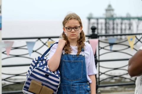 Jess looking fed up.