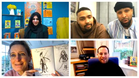 C91ȱ Book Club Author Tips Cressida Cowell, Dan Freedman, Zanib Mian, Ashley & Jordan Banjo Screenshots