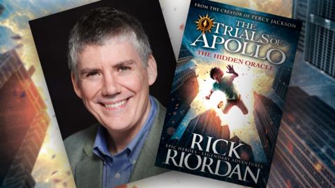 Rick Riordan and his book 'The Trials of Apollo'