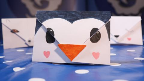 Cute animal themed envelopes.