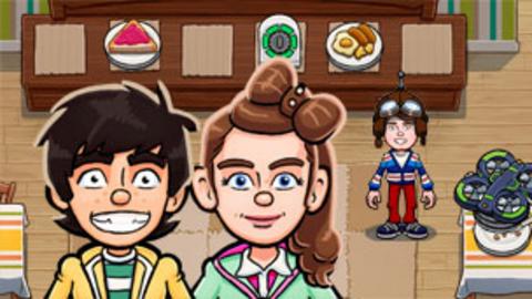 Charlie and Alison and the B&B.