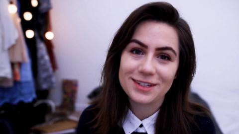 Dodie smiling