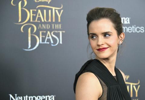 Emma Watson at Beauty and the Beast Premiere