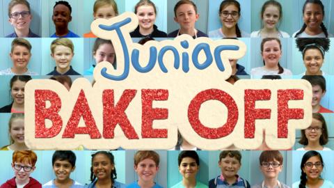 The Junior Bake Off logo.