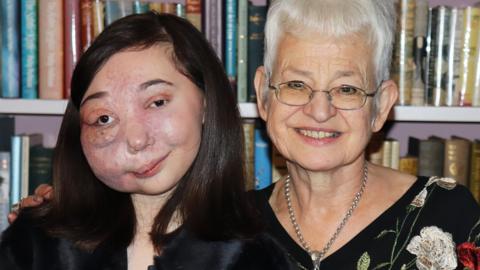 Nikki Lilly and Jacqueline Wilson.