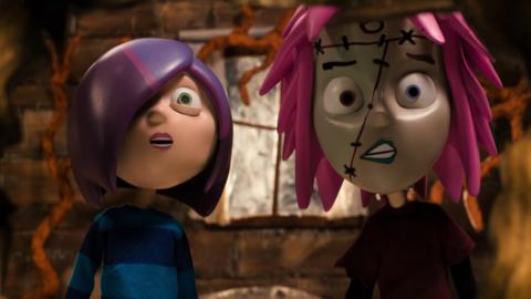 Two Scream Street characters looking shocked.