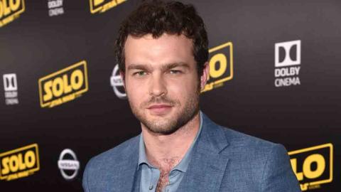 Alden Ehrenreich attends the world premiere of \u0093Solo.