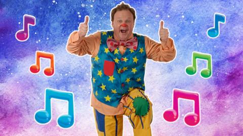 mr tumble music notes