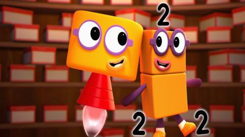 numberblocks two and two times table song.