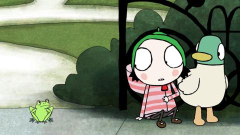 Sarah & Duck and frog