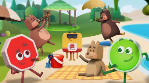 Play the Wonderblocks game The Three Bears Think and Do on CBeebies